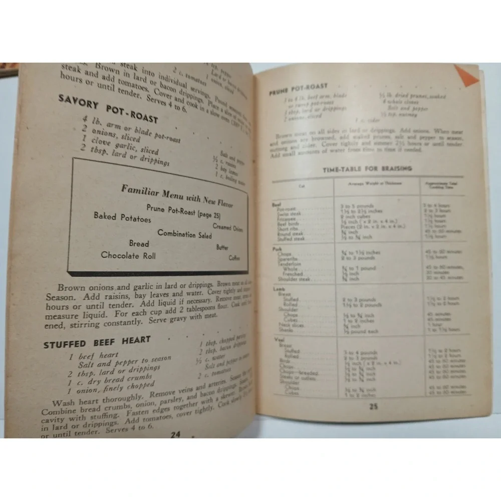 Vintage Lot Of 4 Recipe Cook Booklets 1940 - 1950 Rare